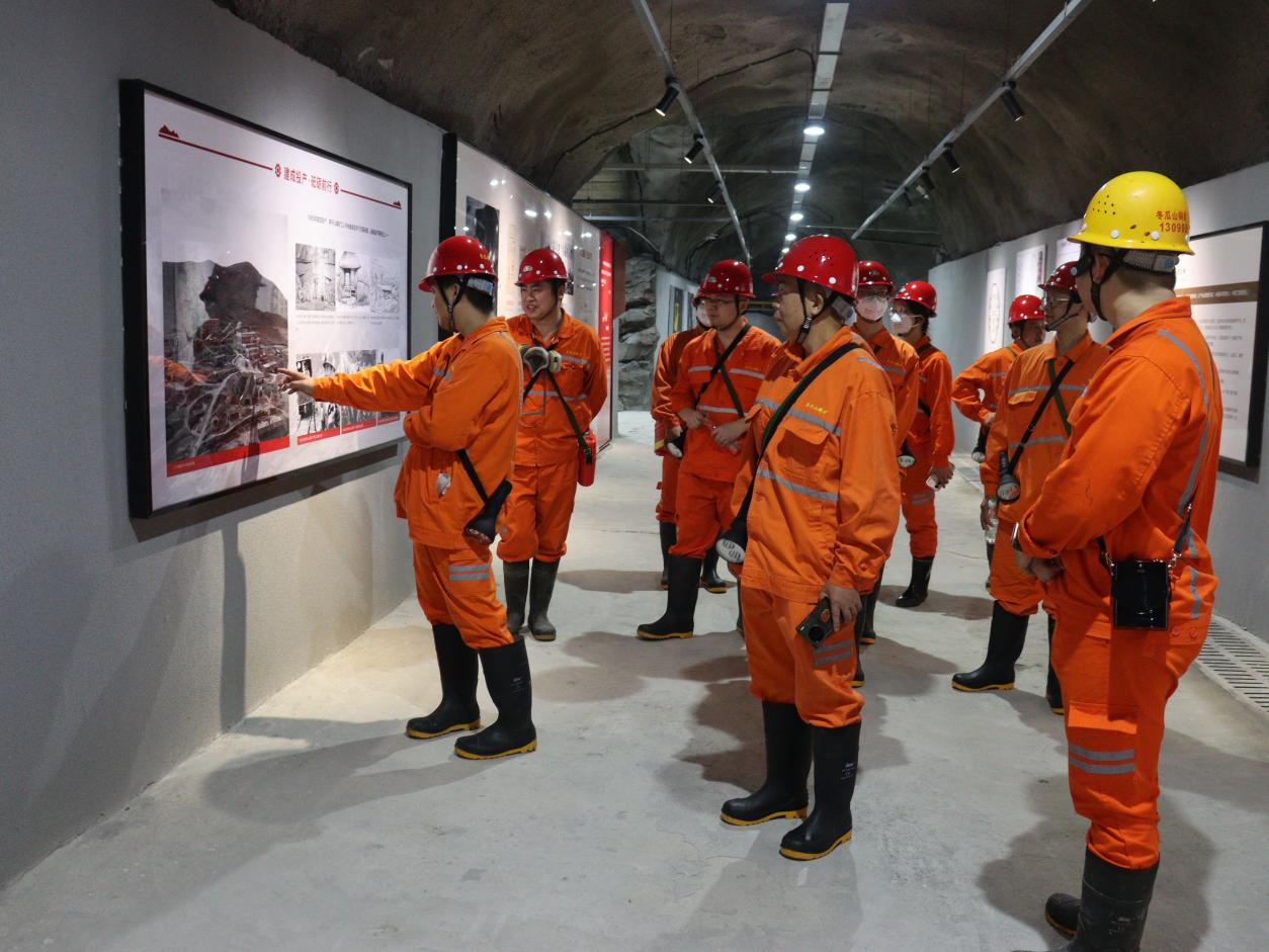 礦業(yè)黨支部赴冬瓜山銅礦“井下黨校”開展主題黨日活動(dòng)